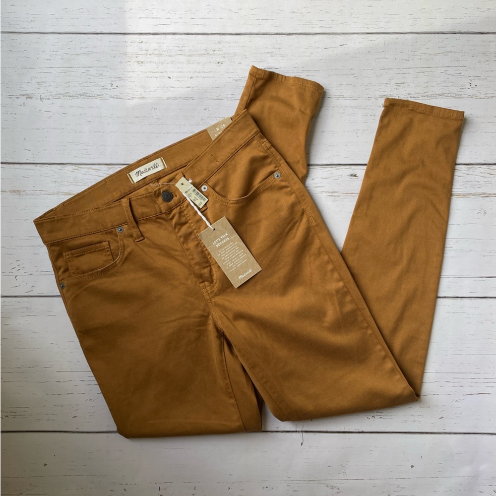 ✨NWT✨Madewell 9” High Rise Skinny Jeans Garment Dyed Edition